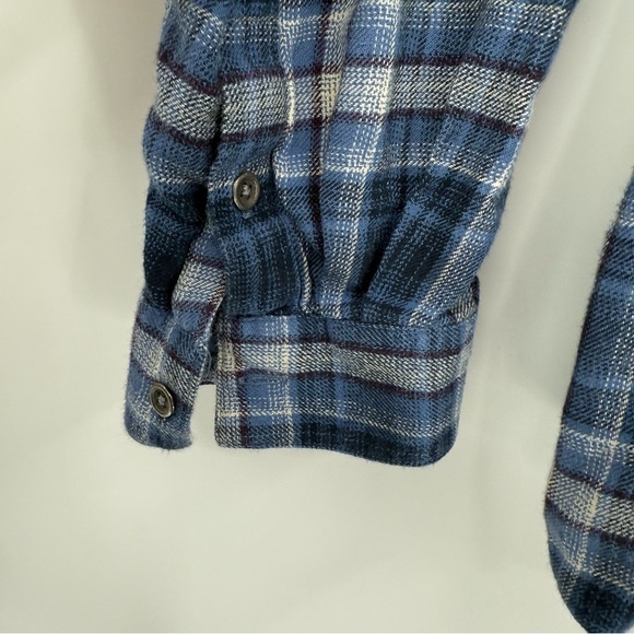 Ariat REAL Women's Long Sleeve Billie Jean Plaid Button Down Shirt Blue Size XXL - Picture 8 of 10